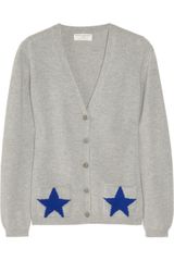 Chinti And Parker Starintarsia Cashmere Cardigan