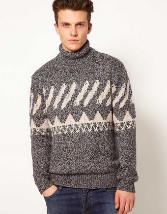 French Connection Jumper Roll Neck - Lyst