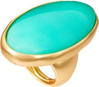 Kenneth Jay Lane Oval Ring - Lyst