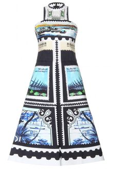 Mary Katrantzou Kathmandu Print Dress - Lyst