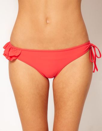Mouille' Chloe Side Frill Bikini Bottom - Lyst