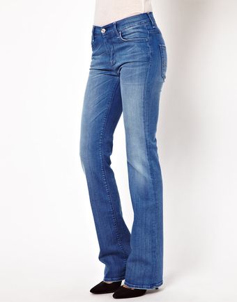 7 For All Mankind High Waist Bootcut Jeans - Lyst
