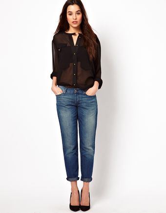 7 For All Mankind Boyfriend Jeans - Lyst