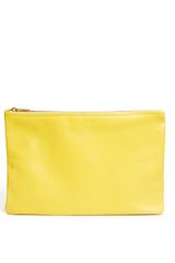 American Apparel Leather Clutch Bag