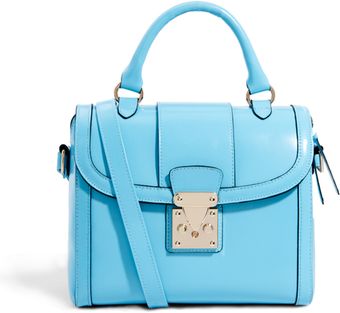 Asos Bag with Chunky Lock and Tophandle - Lyst