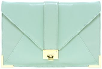 Asos Clutch Bag with Strap and Fitting - Lyst
