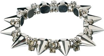 Asos Spike Stone Stretch Bracelet - Lyst