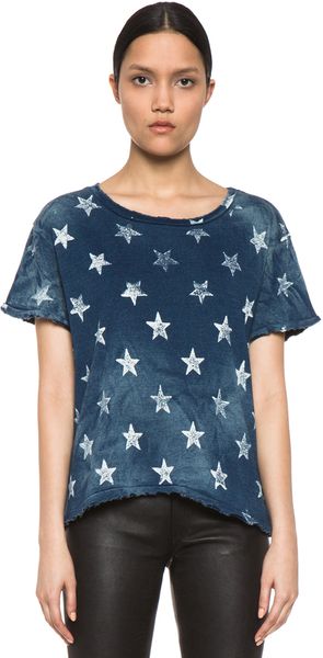Current/Elliott The Freshman Star Tee  - Lyst