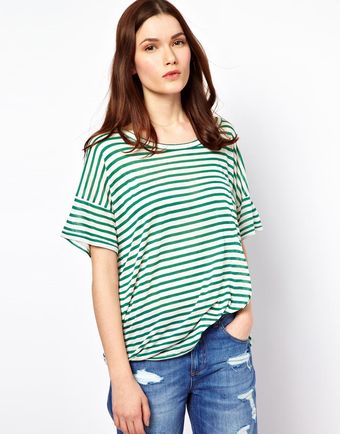Ganni Mohawk Tshirt - Lyst