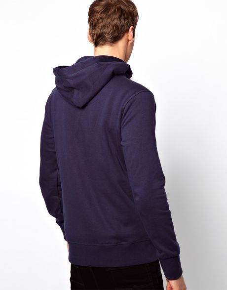 jack and jones hoodie blue