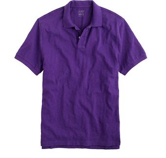 J.Crew Slub Cotton Polo - Lyst