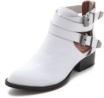 Jeffrey Campbell Everly Cutout Booties - Lyst