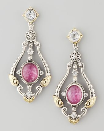 Konstantino Rubyquartz Doublet Sapphire Chandelier Earrings - Lyst