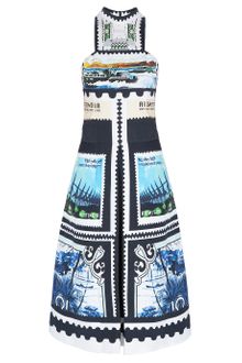 Mary Katrantzou Sleeveless Full Skirt Dress - Lyst