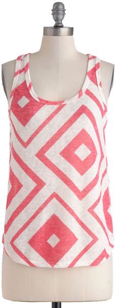 ModCloth Home Run Of The Day Top - Lyst