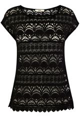 Oasis Crochet Lace Tshirt
