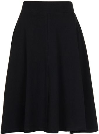 Topshop  High Waisted Skater - Lyst