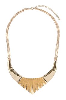 Topshop Metal Fan Collar - Lyst