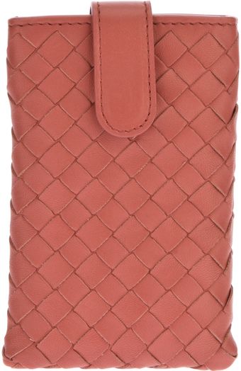 Bottega Veneta Woven Iphone Case - Lyst