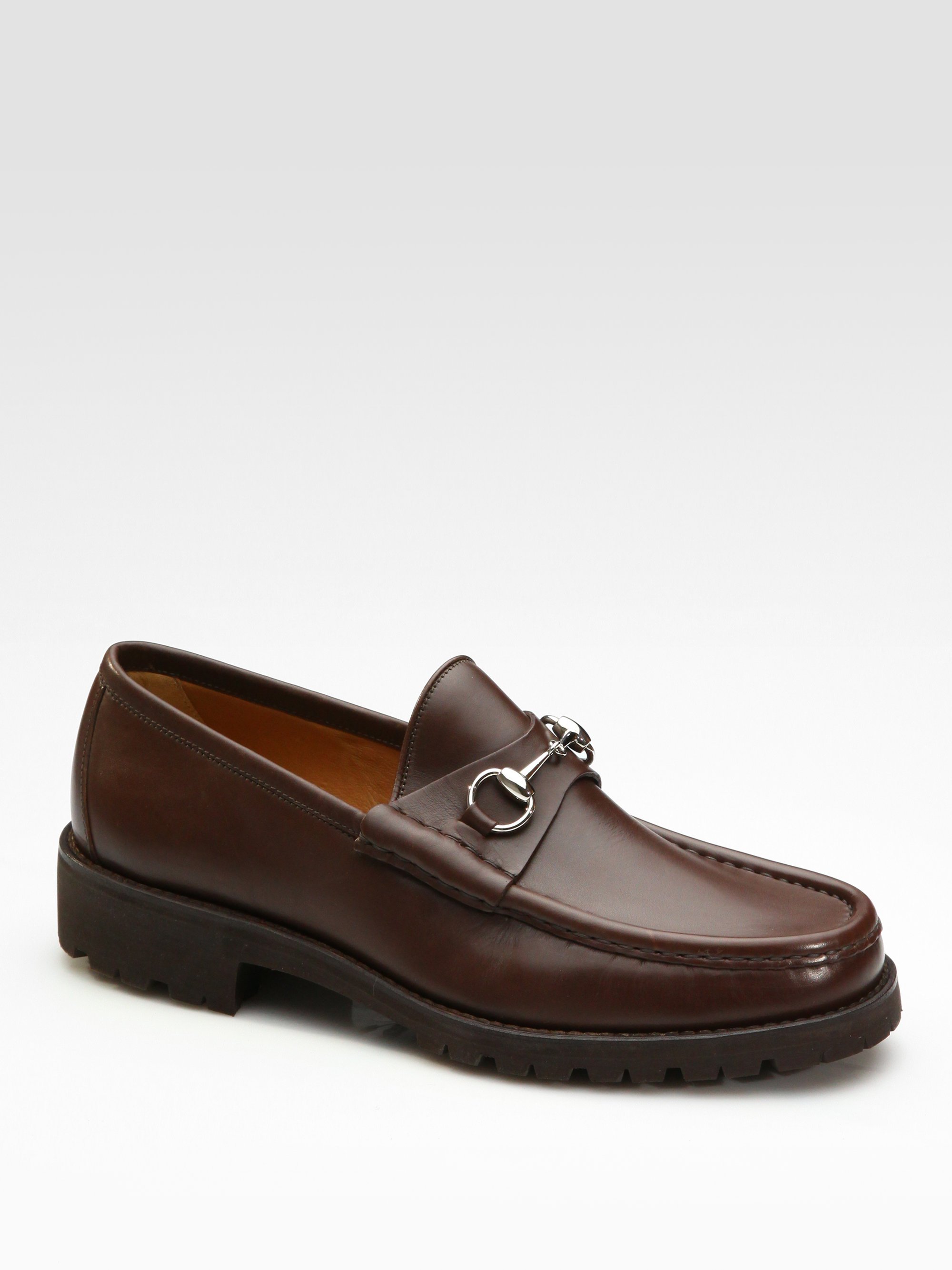 Gucci Loafer in Black for Men (brown) | Lyst