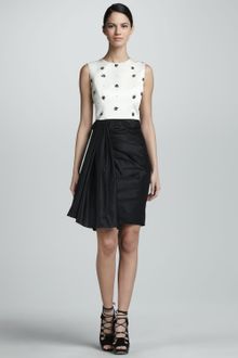 Jason Wu Beaded Sleeveless Combo Dress  - Lyst