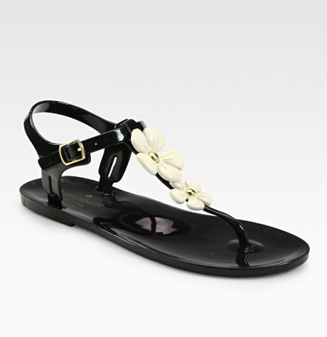 jelly findley thong spade sandals kate flower