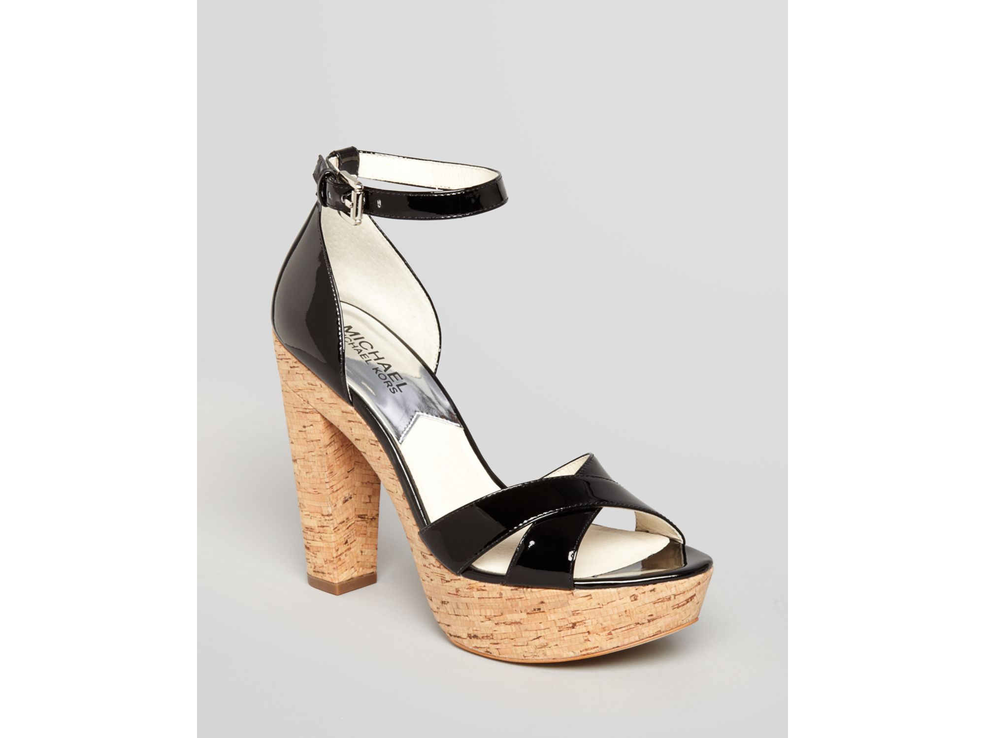 michael kors platform heel