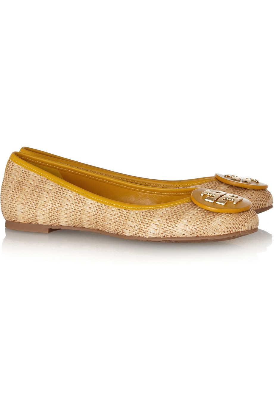 tory burch beige flats