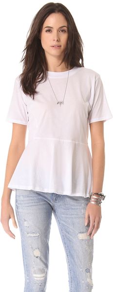 Cheap Monday Lisa Peplum Top - Lyst