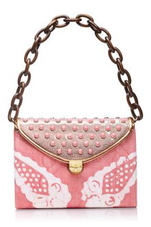 Tory Burch Maddie Pink Tiedye Shoulder Bag - Lyst