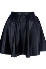Amen Pleated Skater Skirt