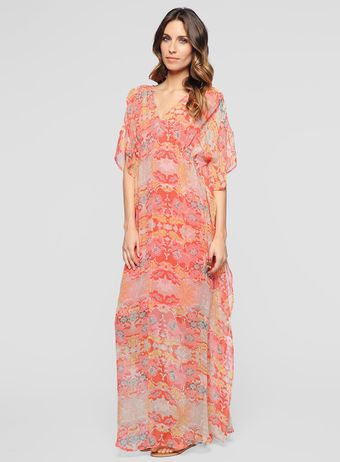 Ella Moss Floral Lei Dress - Lyst