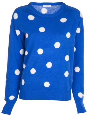 Equipment Polka Dot Sweater - Lyst