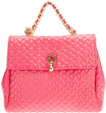 Ermanno Scervino Textured Leather Tote - Lyst