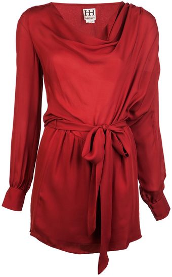 Haute Hippie Cowl Dress - Lyst