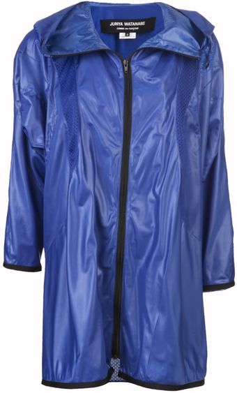 Junya Watanabe Hooded Ripstop Coat - Lyst