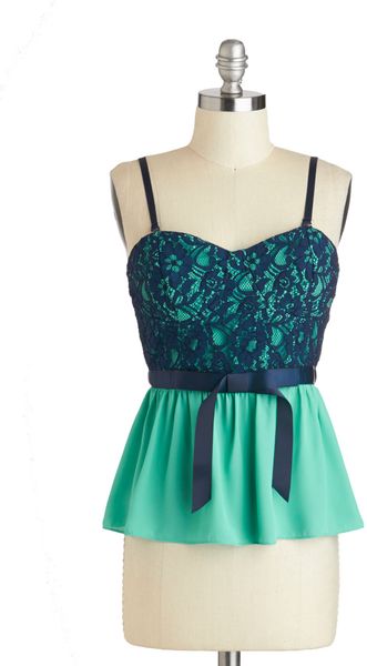 ModCloth Whats Nouveau Top - Lyst