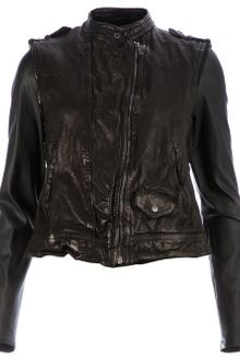 Neil Barrett Leather Jacket - Lyst