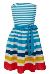 Oasis Stripe Fit and Flare Sundress