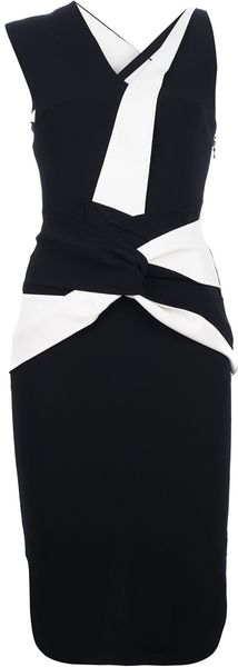 Roland Mouret Ebony Dress - Lyst