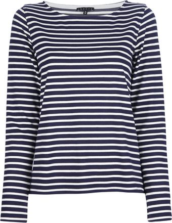 Theory Striped Tshirt - Lyst