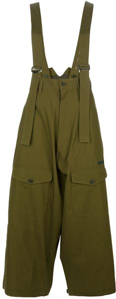 Yohji Yamamoto Suspender Trouser - Lyst