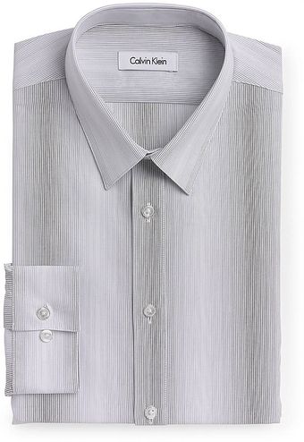 Calvin Klein Thinstriped Dress Shirt - Lyst
