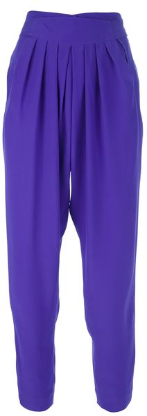 Chloé Pleated Harem Trouser - Lyst