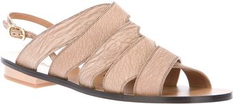 Chloé Strappy Buckle Sandals - Lyst