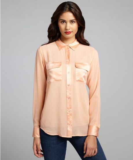 peach blouse uk