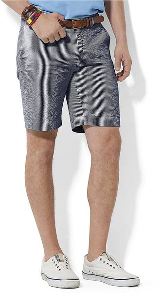 Polo Ralph Lauren Tartan Poplin Slim Gi Shorts - Lyst
