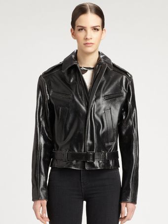 Proenza Schouler Leather Biker Jacket - Lyst