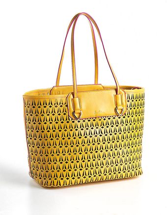 Sam Edelman Marina Perforated Tote Bag - Lyst