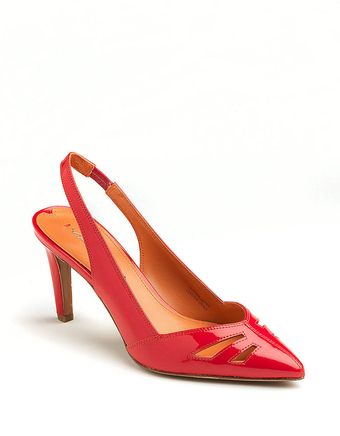 Via Spiga Gable Patent Leather Slingback Pumps - Lyst
